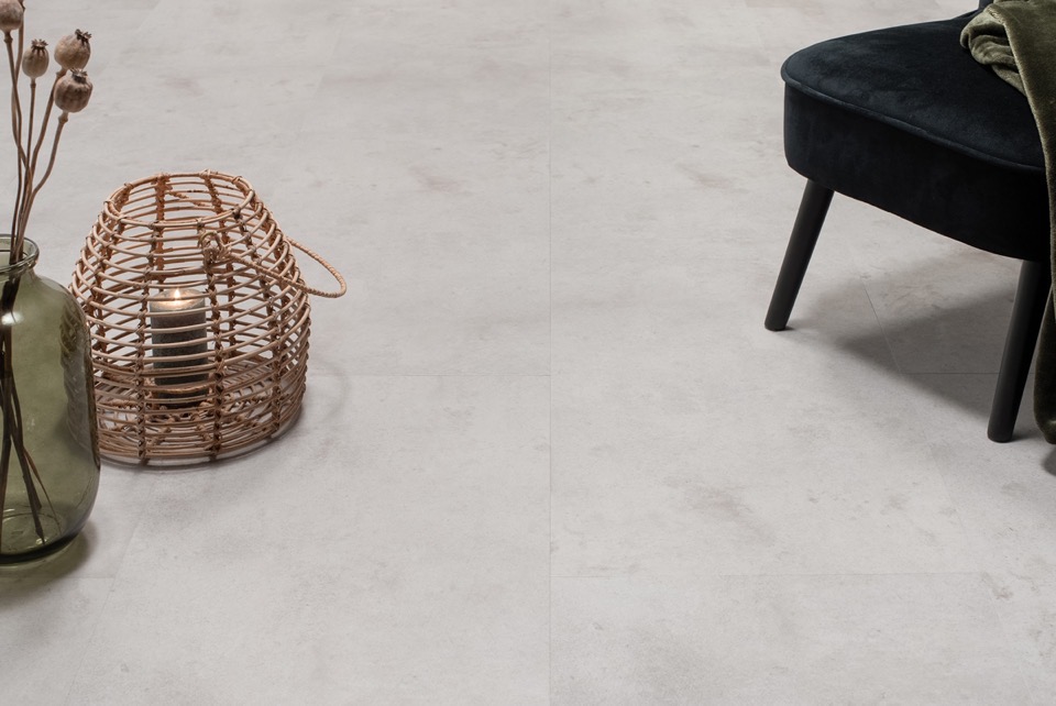 floer tegel pvc betonlook lichtgrijs flr 3613