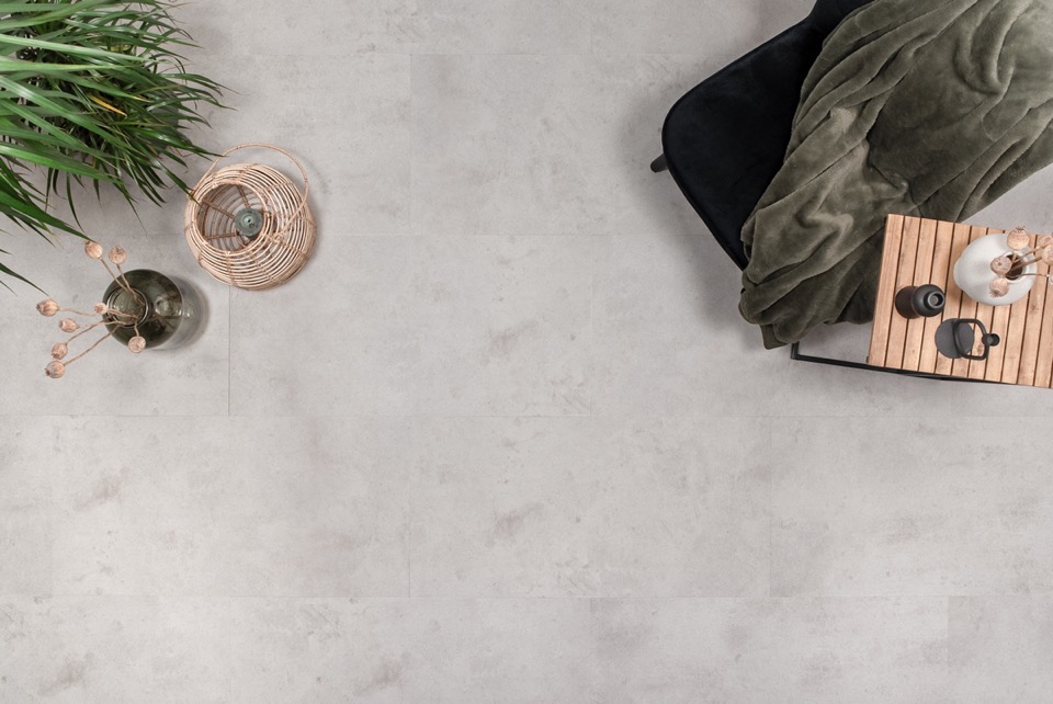 floer tegel pvc betonlook lichtgrijs flr 3613