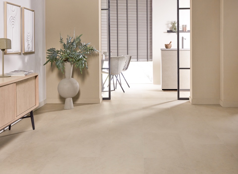 floer tegel pvc betonlook beige flr 3609