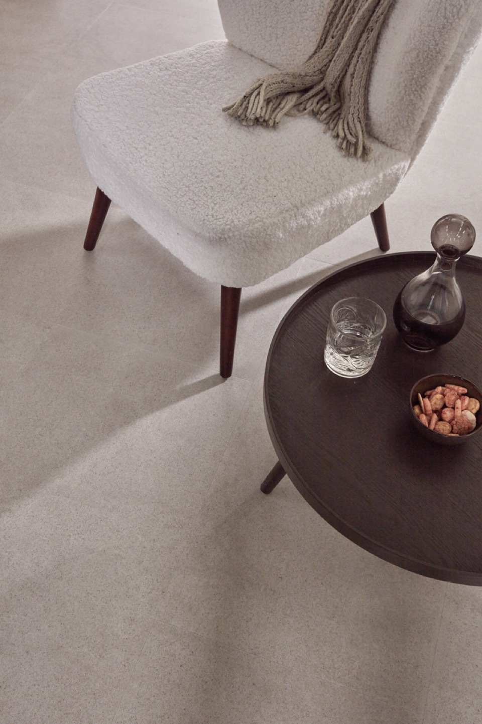 floer tegel pvc betonlook greige flr 3612