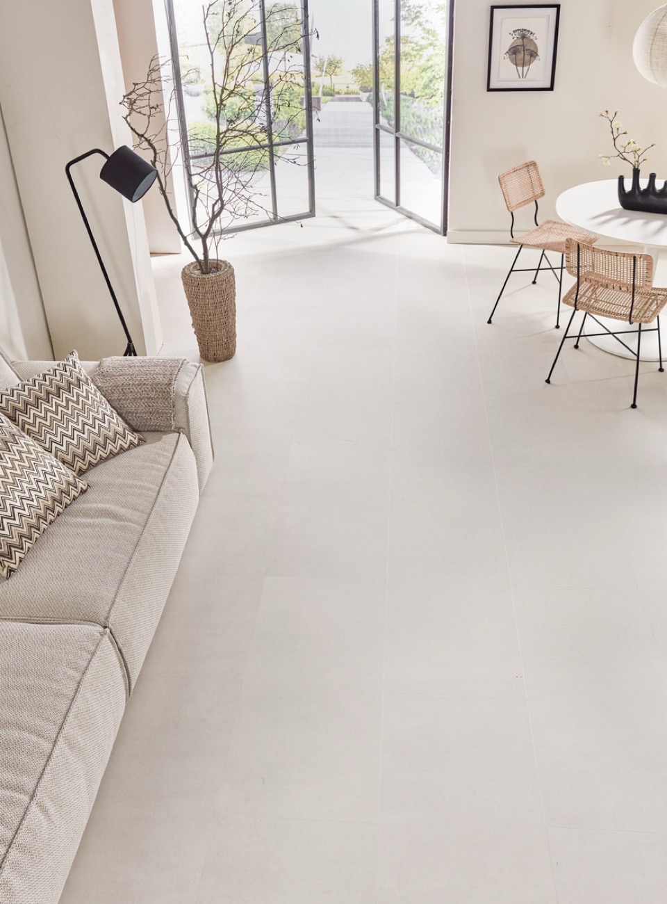 floer tegel pvc betonlook zand flr 3611