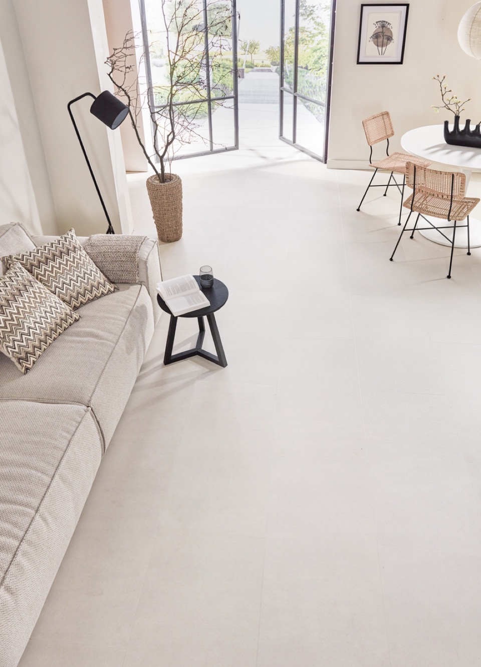 floer tegel pvc betonlook zand flr 3611