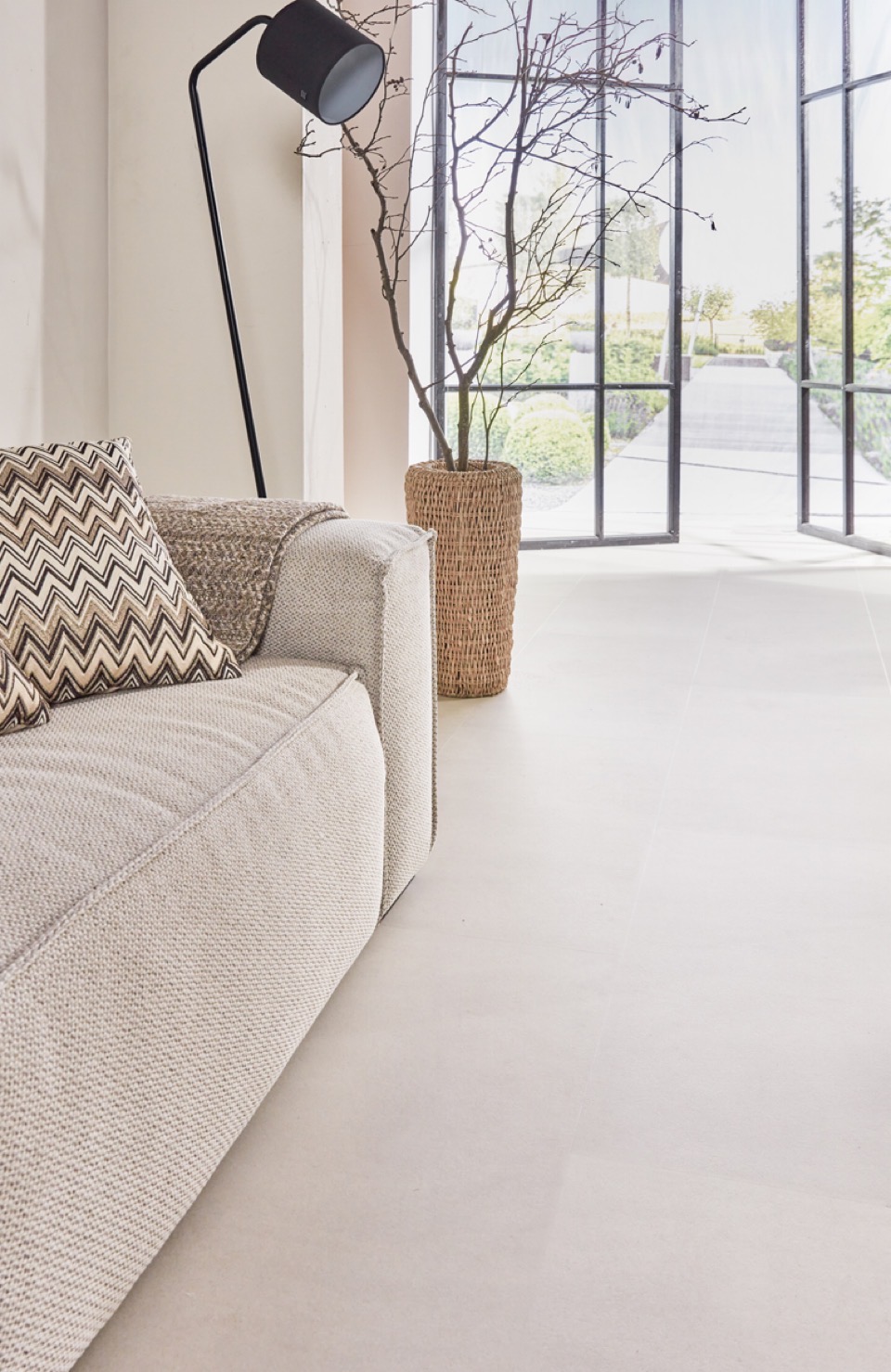 floer tegel pvc betonlook zand flr 3611