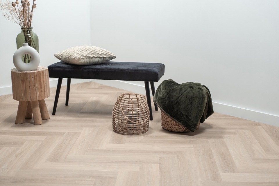 floer visgraat click pvc puur eiken