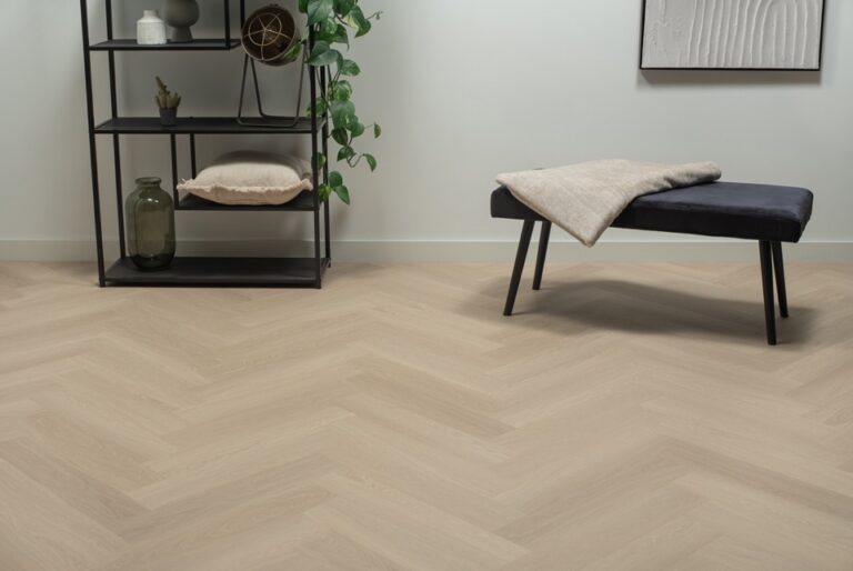 floer visgraat click pvc beige eiken
