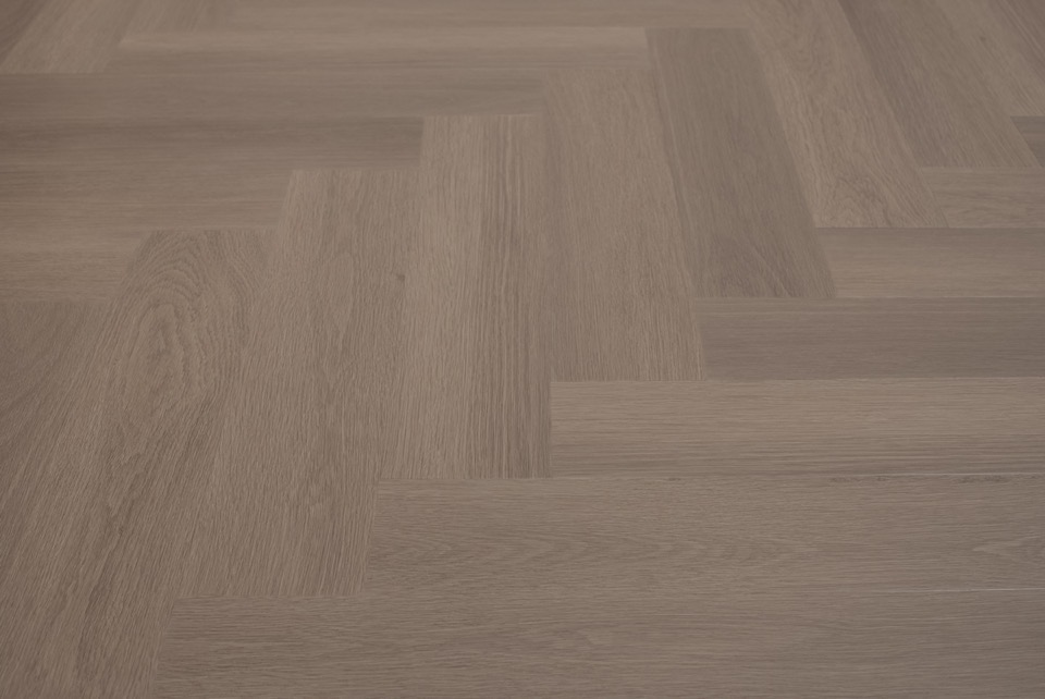 floer visgraat click pvc greige eiken