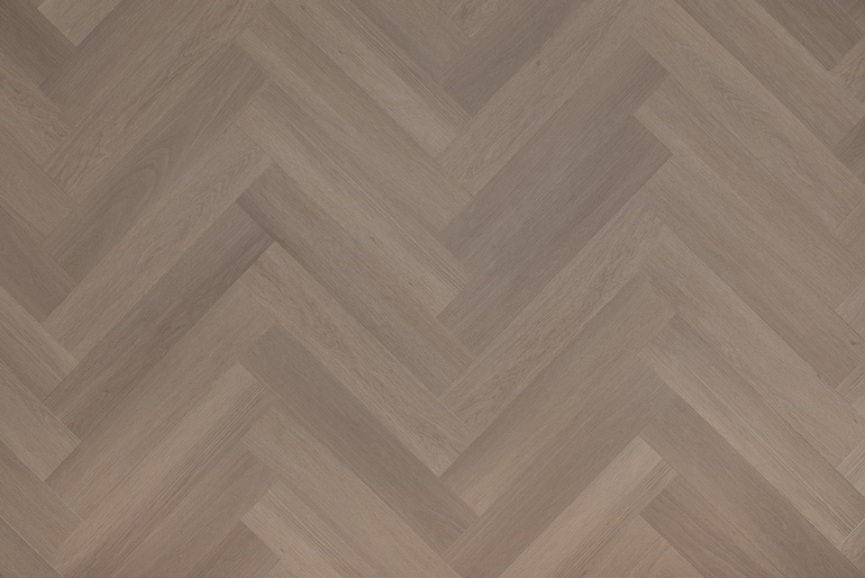 floer visgraat click pvc greige eiken