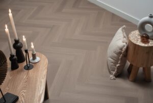 floer visgraat click pvc greige eiken
