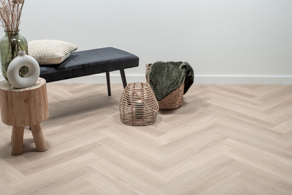 floer visgraat click pvc puur eiken