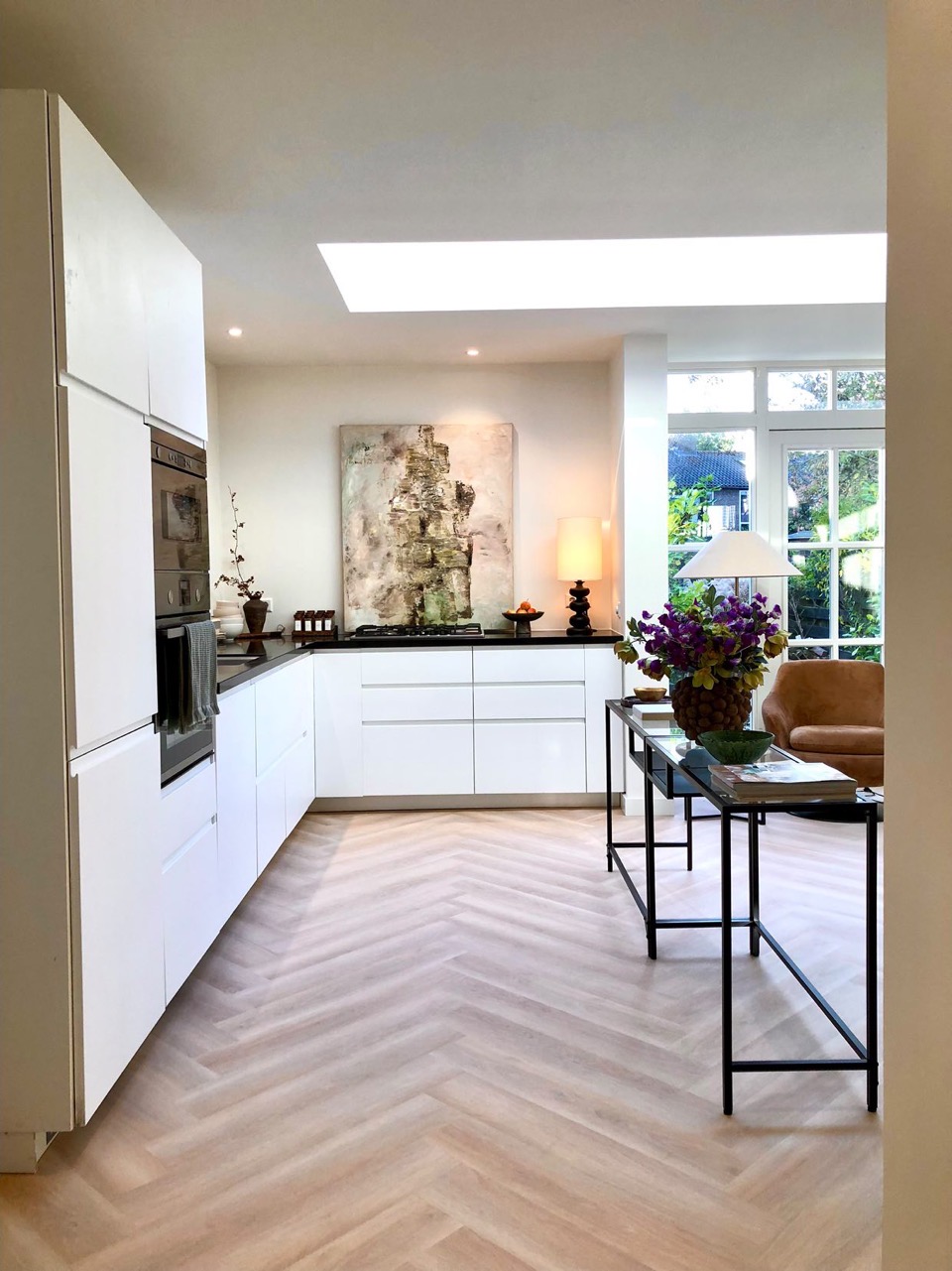 floer walvisgraat click pvc – balein beige