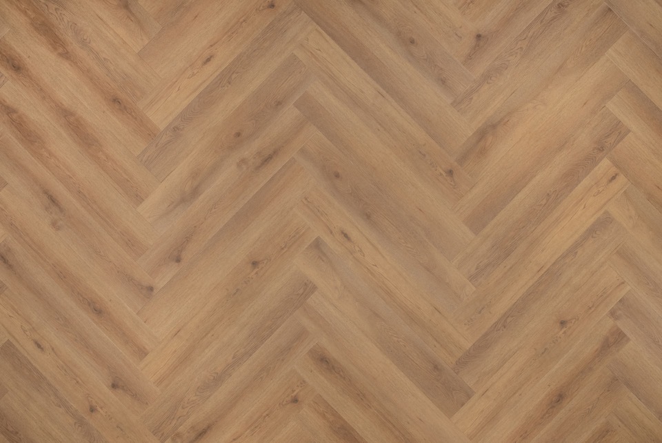 floer walvisgraat click pvc narwal nootbruin