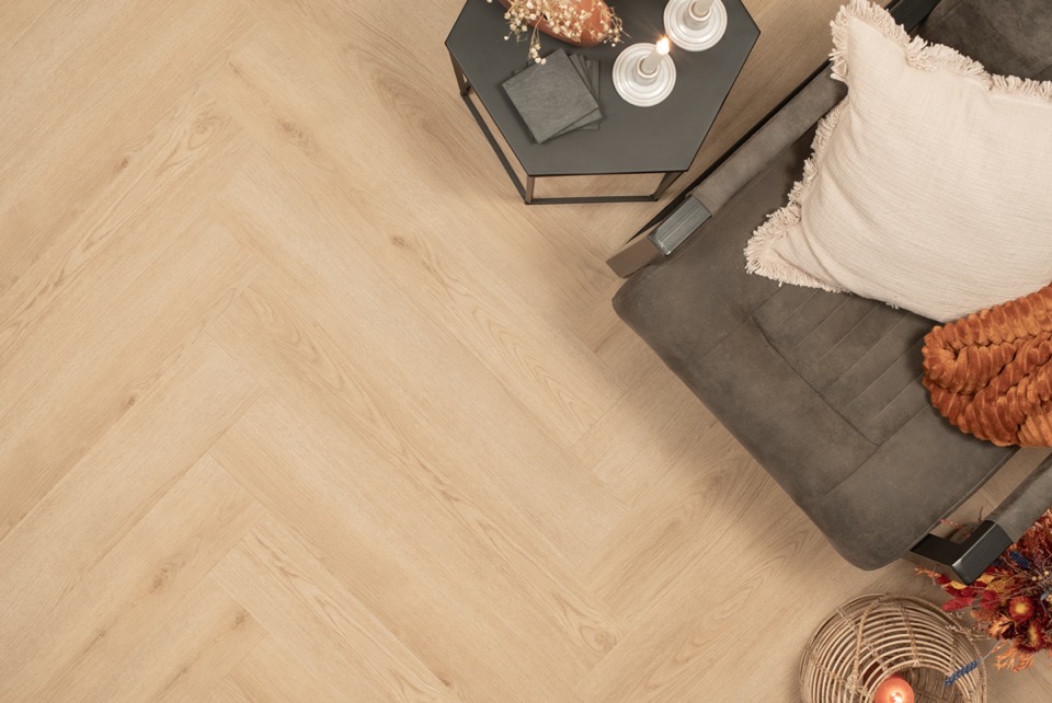 floer walvisgraat pvc bryde bruin flr 3526