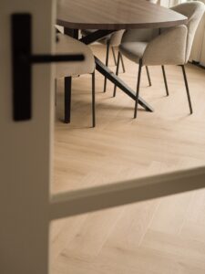 floer walvisgraat click pvc bryde bruin
