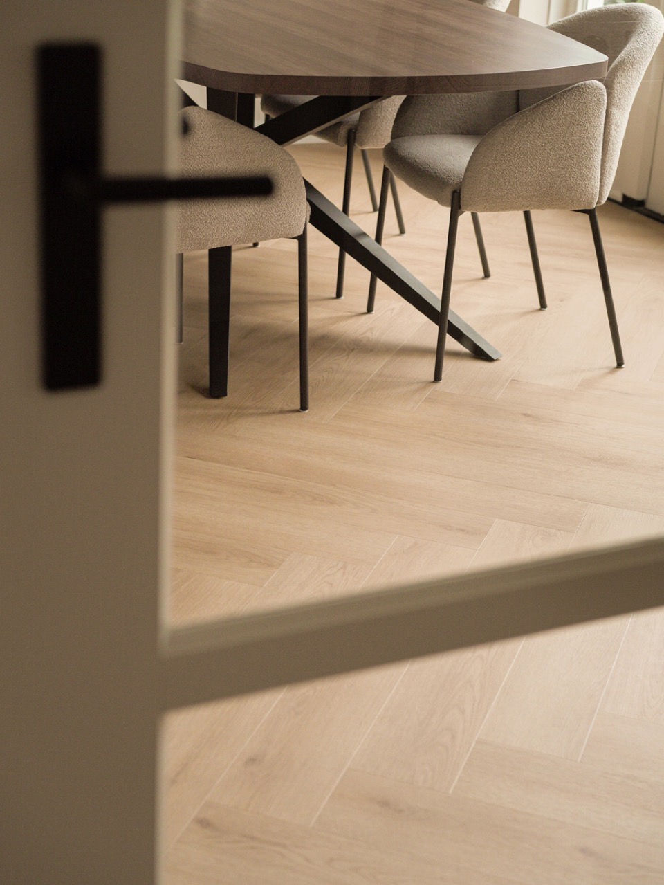 floer walvisgraat click pvc bryde bruin