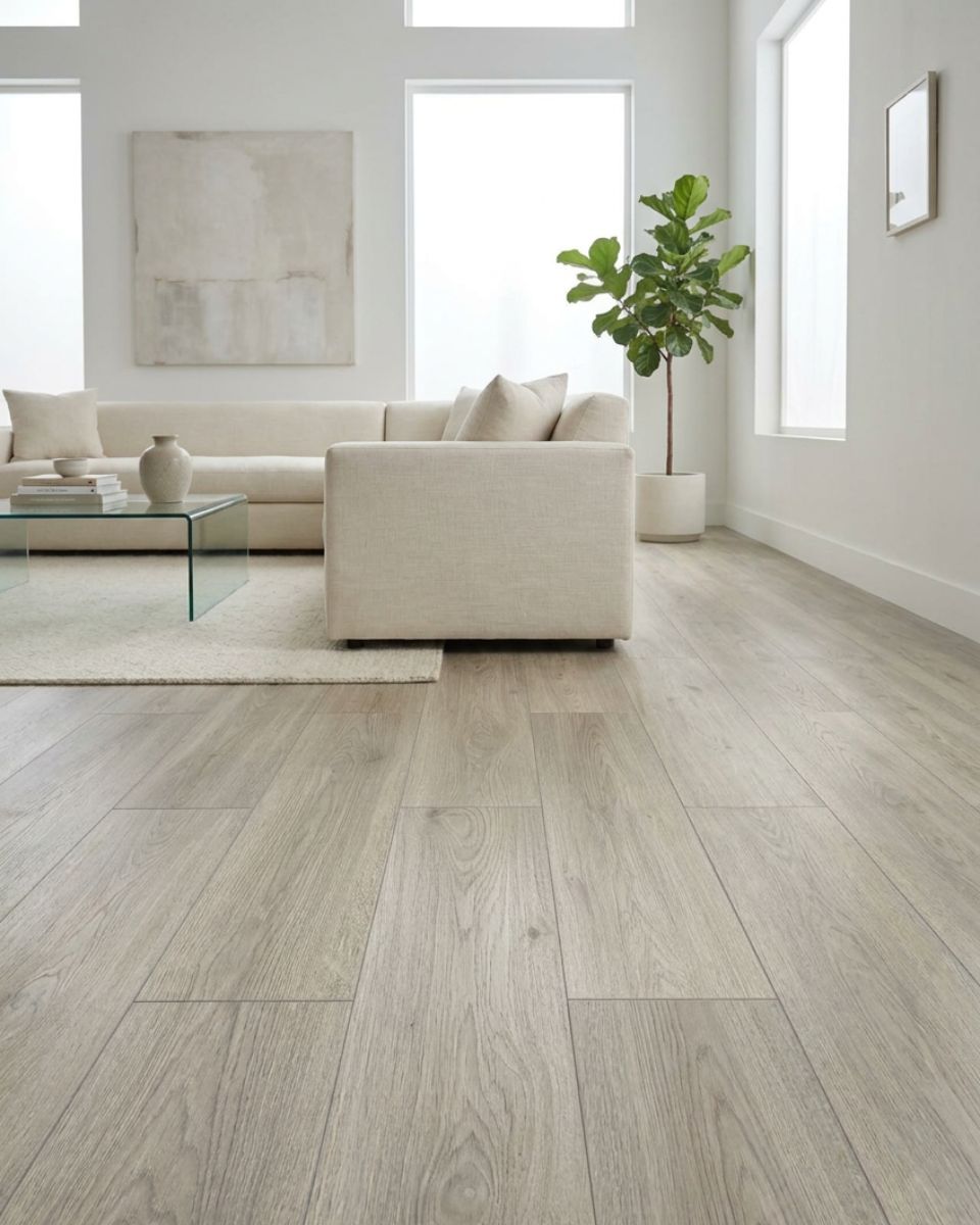 givefloors superior laminaat eiken grijs