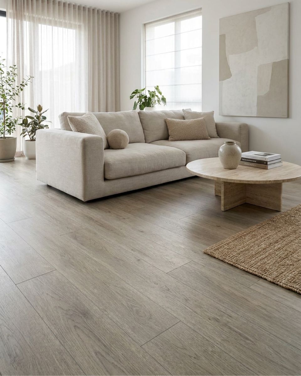 givefloors superior laminaat eiken grijs