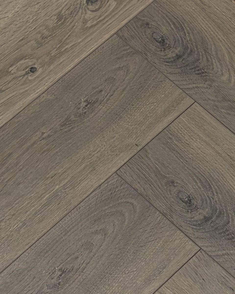 givefloors visgraat laminaat eiken bruin op=op
