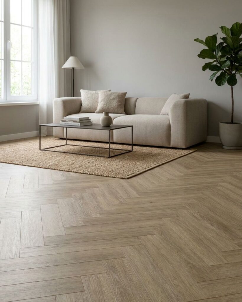 givefloors visgraat laminaat eiken op=op
