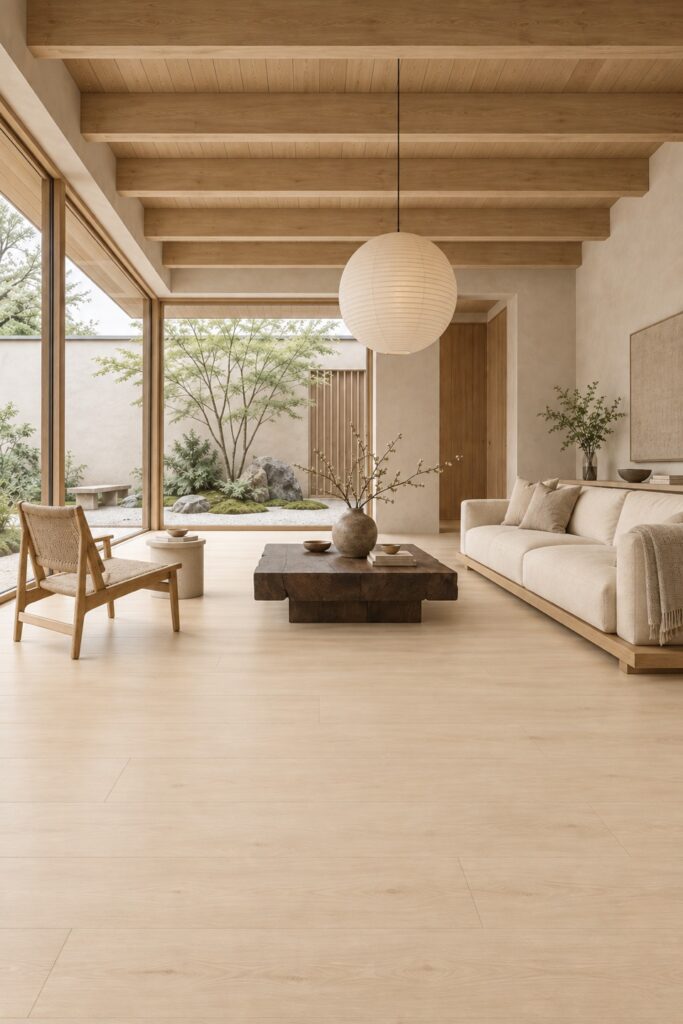 givefloors rustiek eiken beige plak pvc op=op