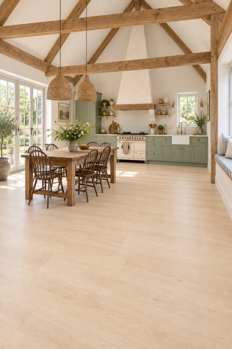 givefloors rustiek eiken beige plak pvc op=op