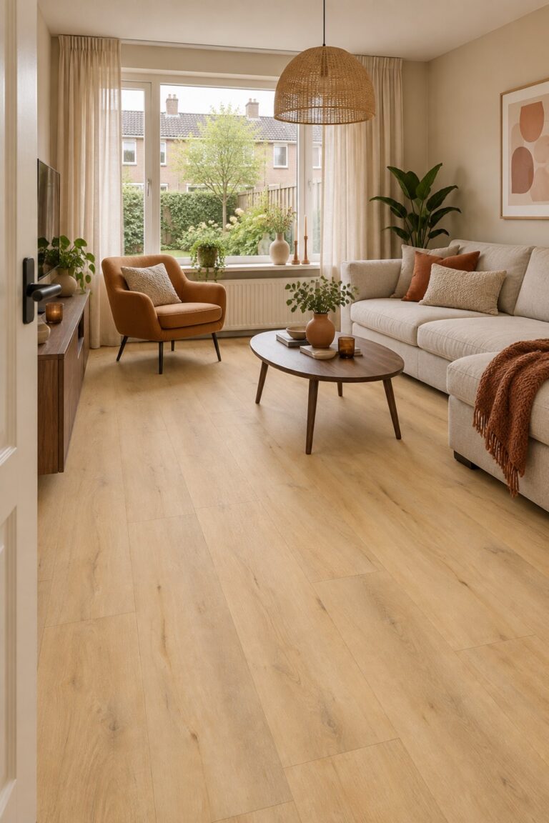 givefloors rustiek eiken bruin plak pvc op=op