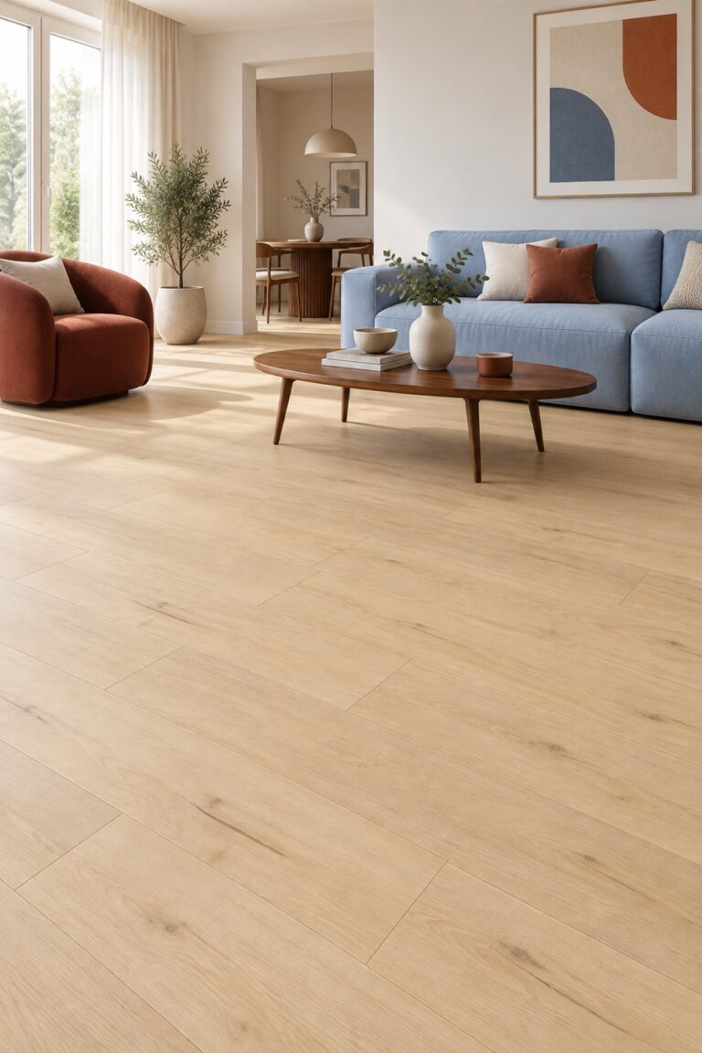 givefloors rustiek eiken licht bruin plak pvc op=op
