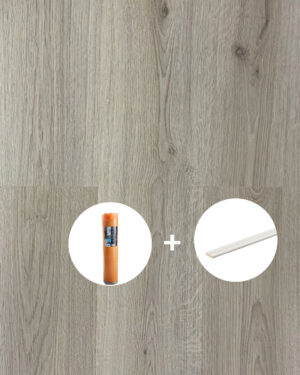 all in deal: givefloors eiken grijs laminaat