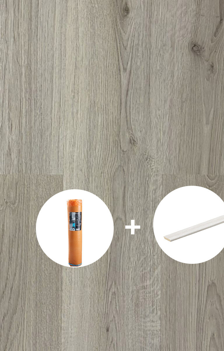 all in deal: givefloors eiken grijs laminaat