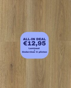 all in deal: givefloors trend oak natur laminaat