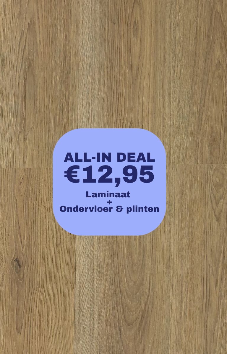 all in deal: givefloors trend oak natur laminaat