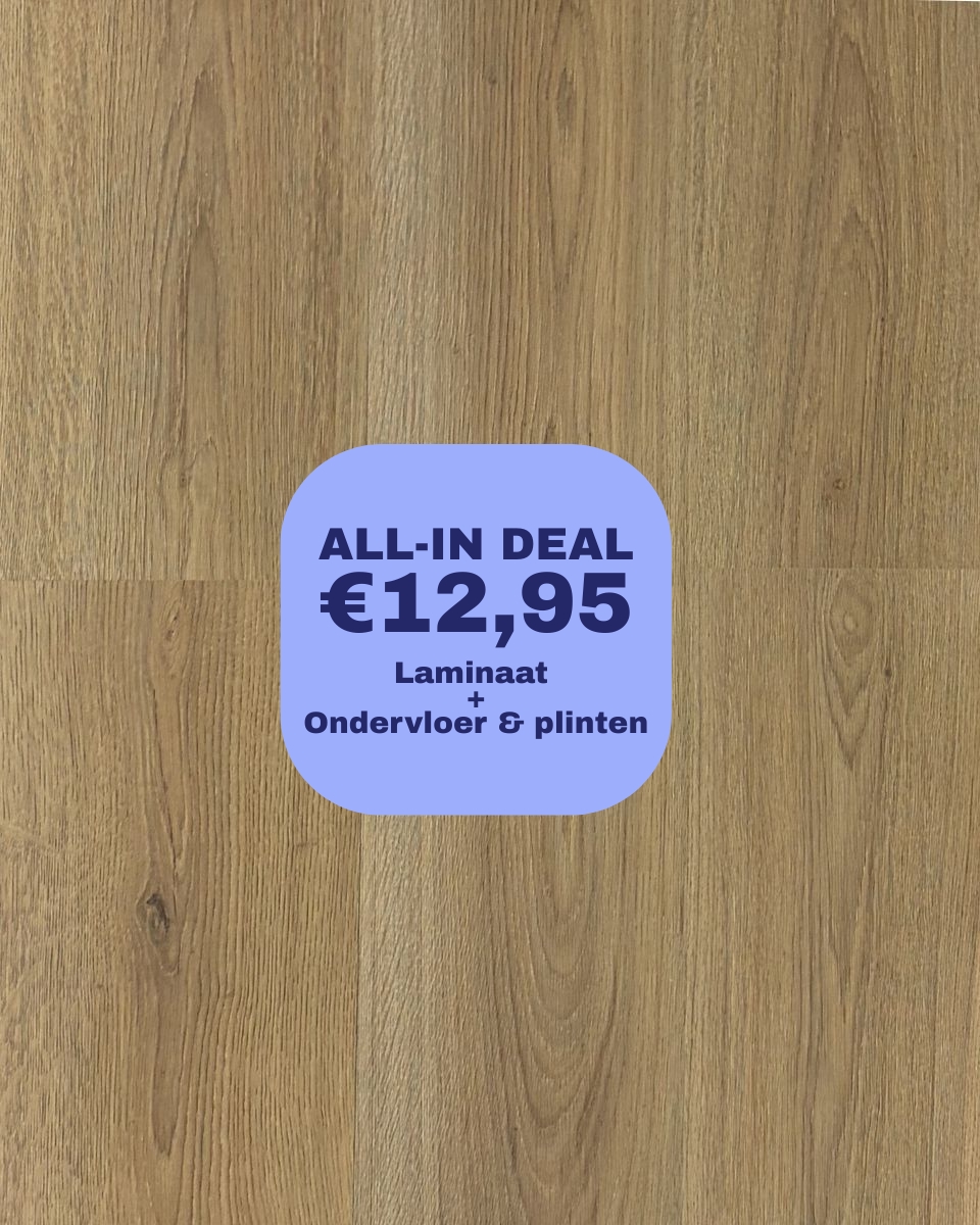 all in deal: givefloors trend oak natur laminaat