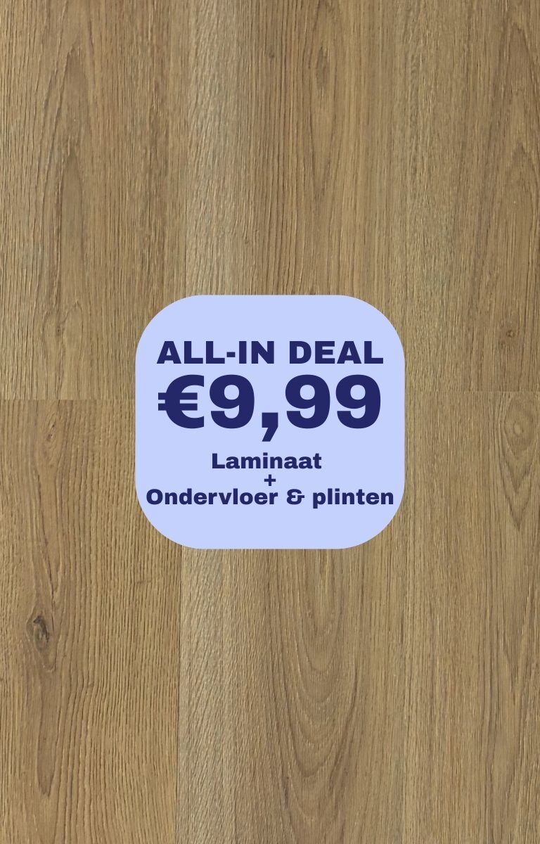 all in deal: givefloors trend oak natur laminaat