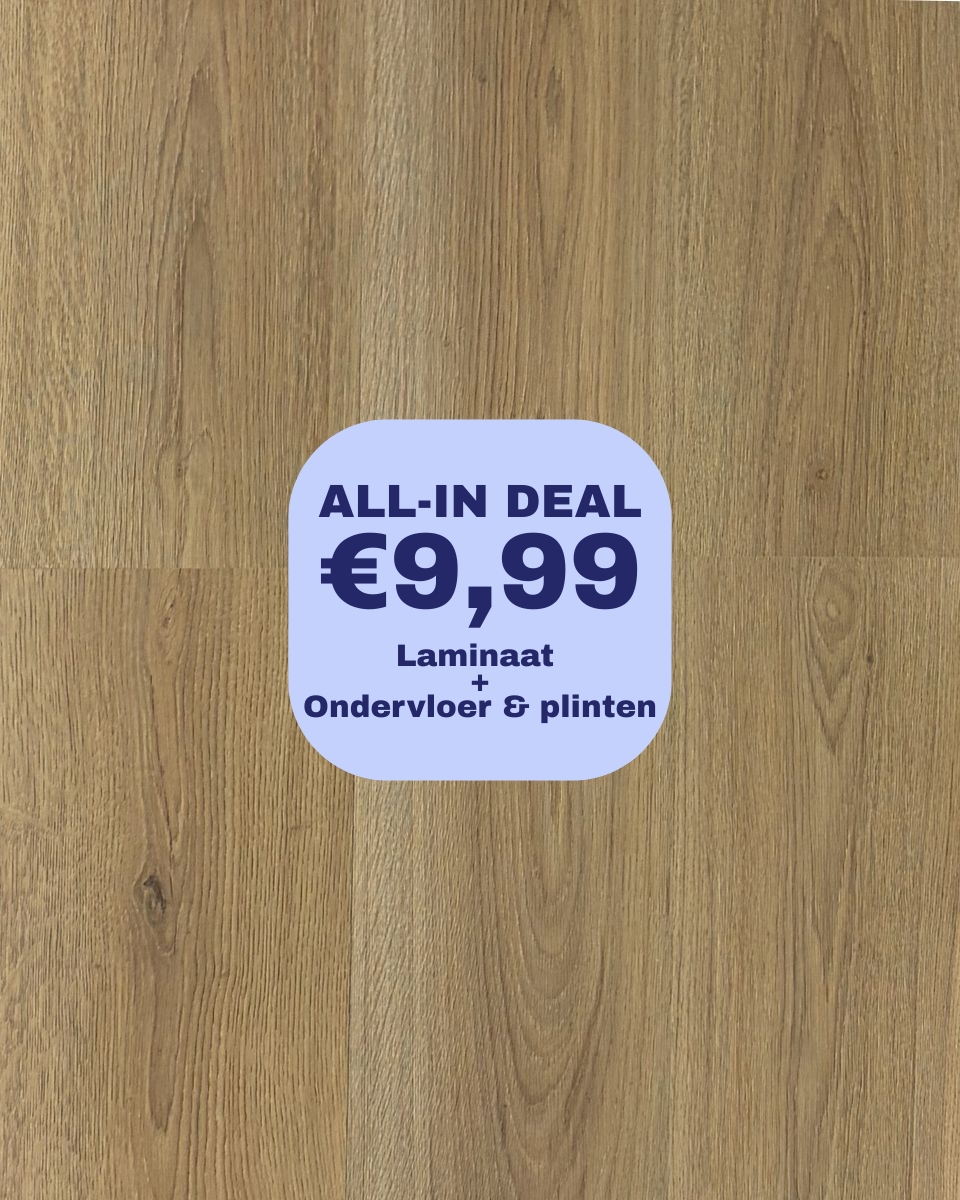 all in deal: givefloors trend oak natur laminaat