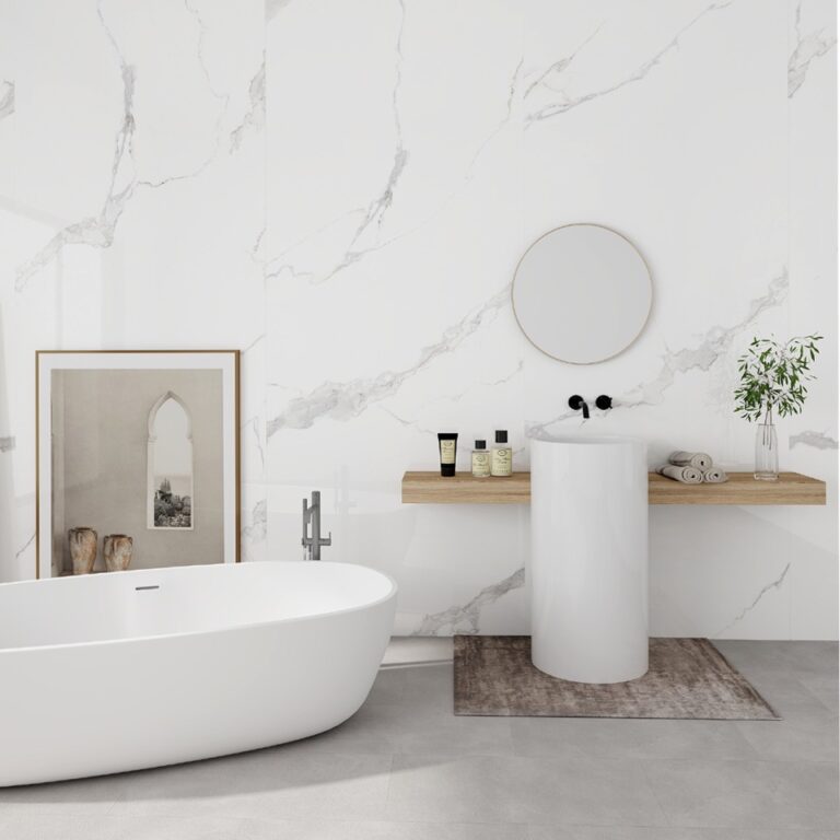 torino touch wandpaneel wit marmer glanzend