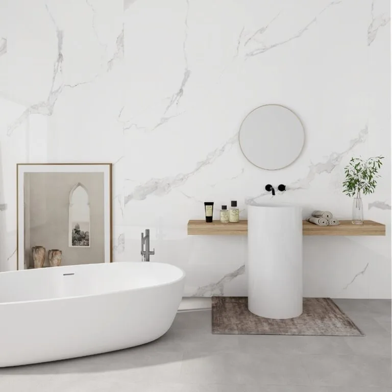 torino touch wandpaneel wit marmer glanzend