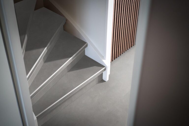 ambiant traptreden set pvc ceramo light grey