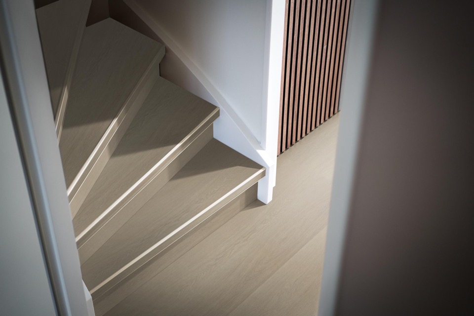 ambiant traptreden set pvc estino beige