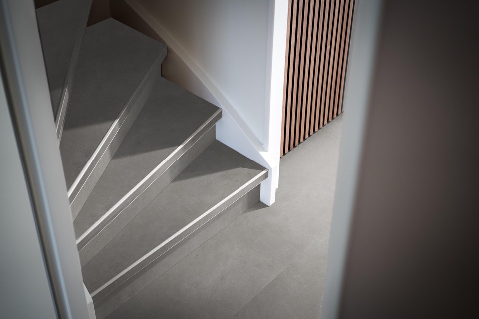 ambiant traptreden set pvc sarino grey