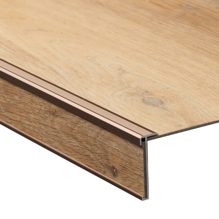 co pro trapprofielset pvc brons 4x130cm 4 stuks per pak