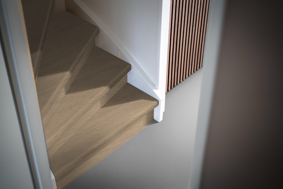 ambiant overzettreden set pvc estino natural oak